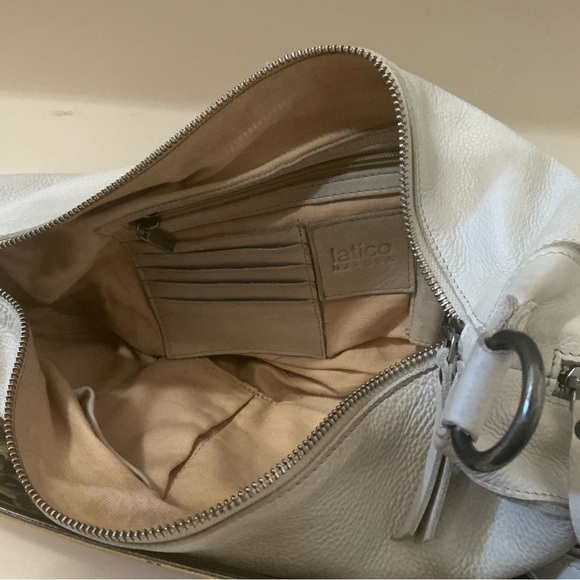 Cream Leather Crossbody Bag from Latico Leathers - Picture 6 of 7